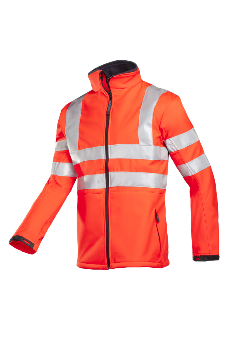 Sioen Genova Veste Softshell de sécurité rouge vif Taille S