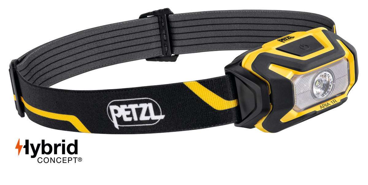 Petzl Aria 1R Lampe frontale 450 lumens