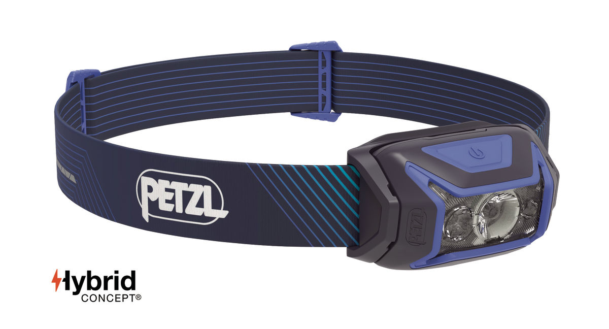 Petzl Actik Core lampe frontale 600 lumens bleu